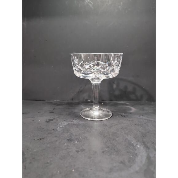 Gorham King Edward Tall Sherbet Champagne Crystal Glass or Vase, Vintage, 5" - Picture 4 of 9